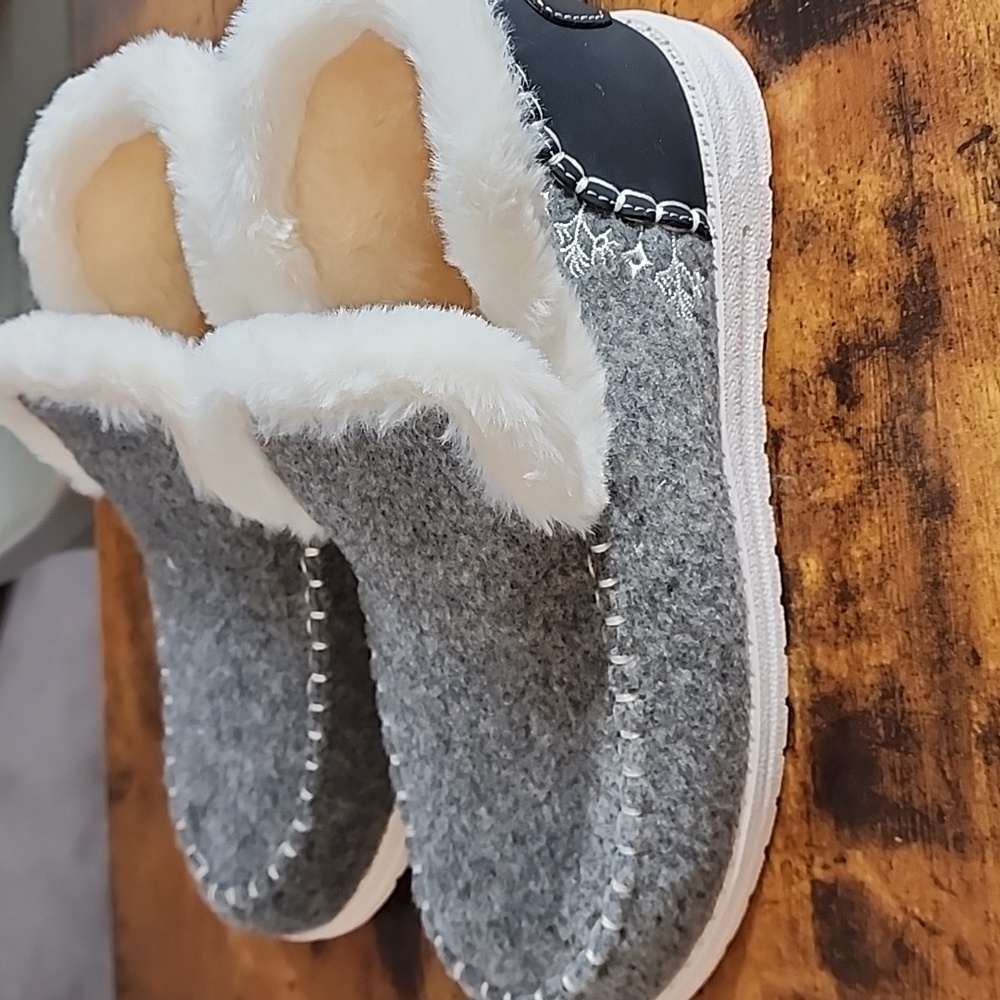 Women's Cozy Plush Slip-On Flat Short Boots, Winter,Fur Boots,Snow Boots Winter